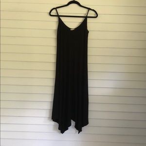 Flowy black dress